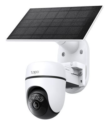 SOLAR-POWERED PAN/TILT SECURITY CAMERA KIT SPEC:2K